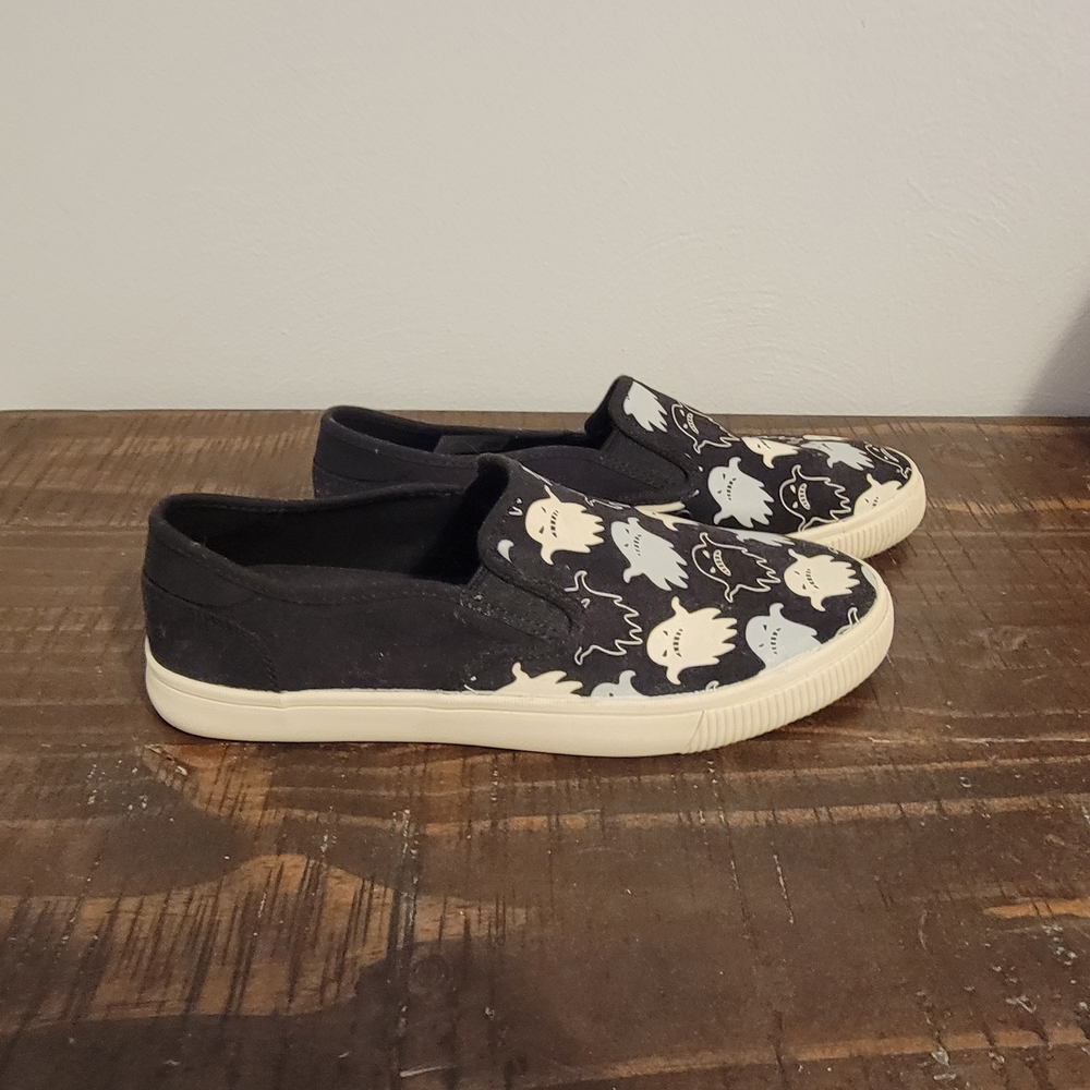 Spooky Ghost Slip Ons